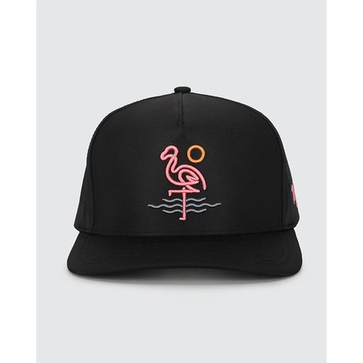 [FGOBHATBLK] Waggle Flamingo Bay Hat 