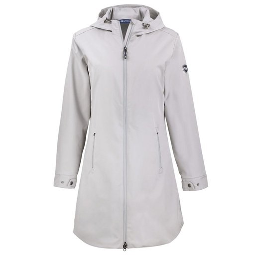 [LCO00077] Cutter and Buck Ladies Camano Everyday Stretch Recycled Water Resistant Jacket