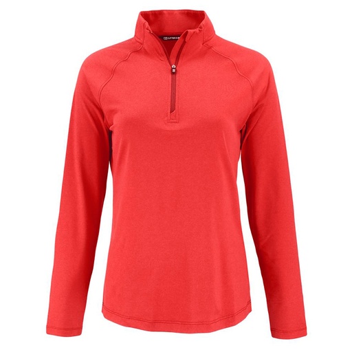 [LCK00210] Cutter and Buck Ladies Coastline Eco Epic Comfort Recycled Quarter Zip