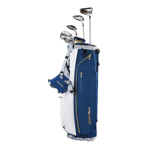 [KGPS-RBSB] TaylorMade Ladies Kalea Gold 10 Pc. Package Set with Stand Bag