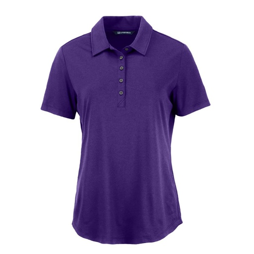 [LCK00192] Cutter and Buck Ladies Coastline Epic Comfort Eco Recycled Polo