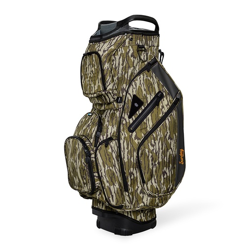 [BAG701-MO-OB] Sunday Golf Big Rig 14 Club 14-Way Mossy Oaks Cart Bag