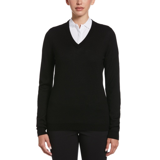 Callaway Ladies V-Neck Sweater**                                                                   