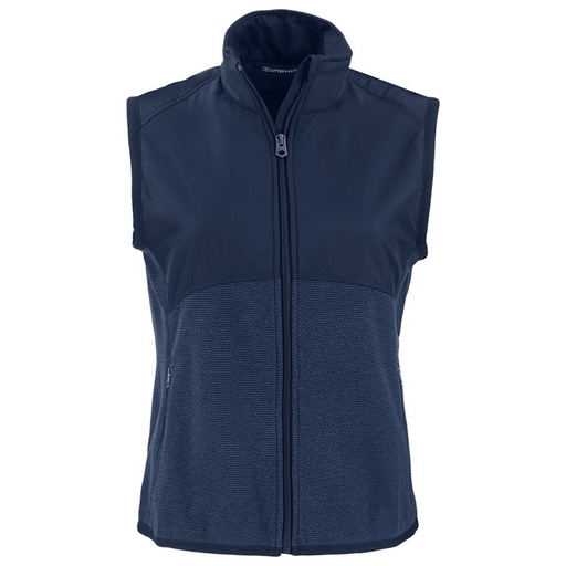 [LCK00228] Cutter and Buck Ladies Hunts Point Recycled Fleece Vest