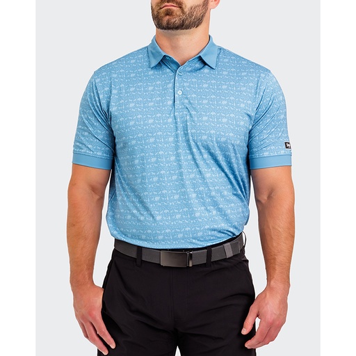 [MSNCTPOBLU] Waggle Sanctuary Polo