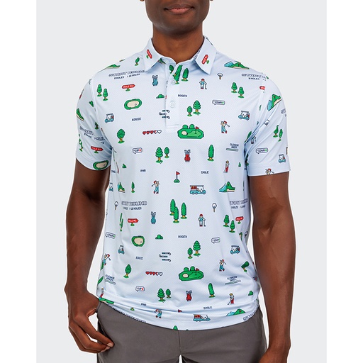 [MSWGBPOBLU] Waggle Gamer Polo