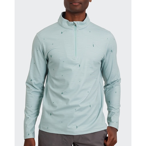 [MUPSMQZGRN] Waggle Upstream Twilight 1/4-Zip
